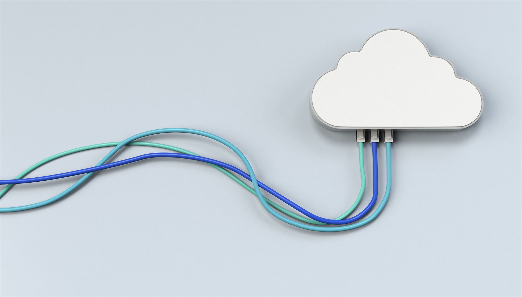 Secure cloud network concept with data protection